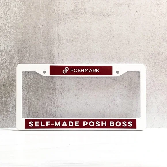 POSHMARK License Plate Frame - Picture 2 of 5